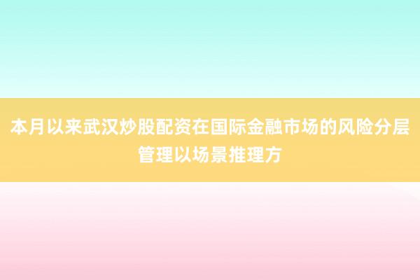 本月以来武汉炒股配资在国际金融市场的风险分层管理以场景推理方