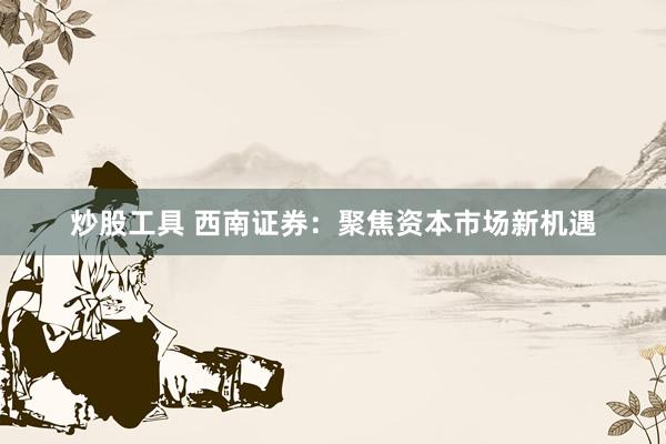 炒股工具 西南证券：聚焦资本市场新机遇